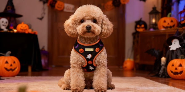 Bobotails halloween dog harness for small and medium size dogs