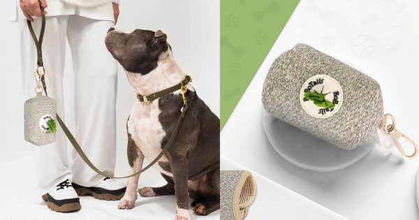 What is a dog poop bag holder?