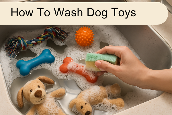 How to Wash Dog Toys?