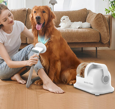 pet grooming device for stress free groom