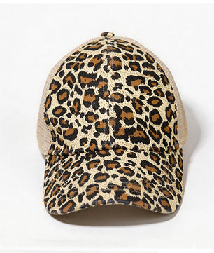 Casquette de baseball imprimé léopard - Style assorti chien et maître