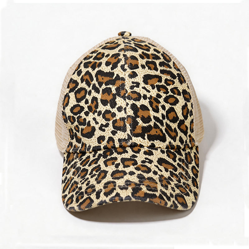 Casquette de baseball imprimé léopard - Style assorti chien et maître