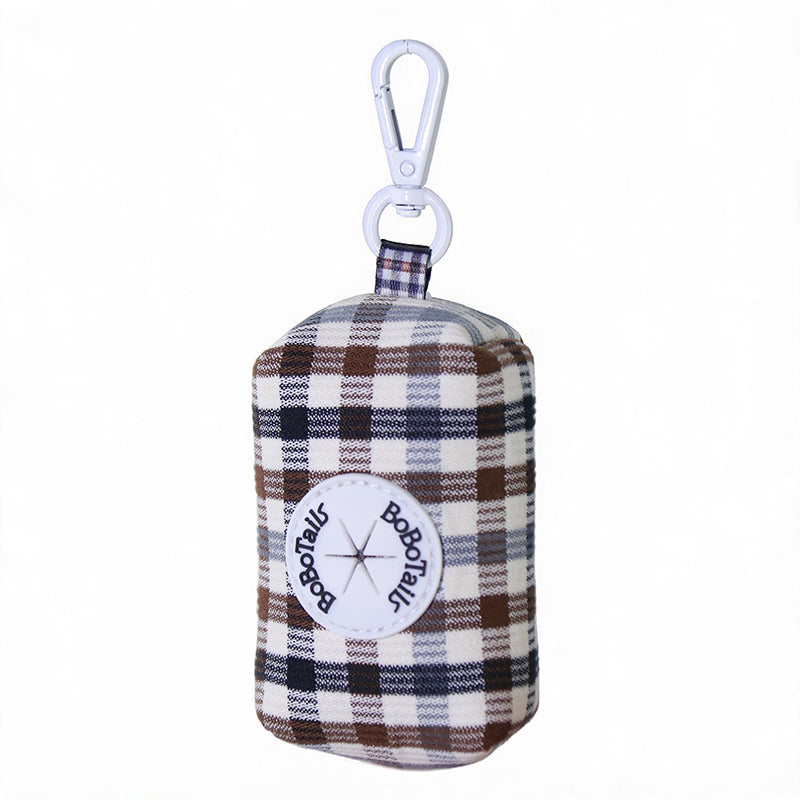 Harnais pour chien à motif écossais