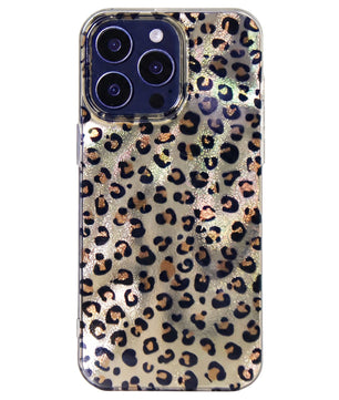 Coque de téléphone imprimé léopard - Style assorti chien et propriétaire