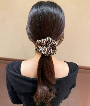 Leopard Print Scrunchie - Matching Dog & Owner Style Gift