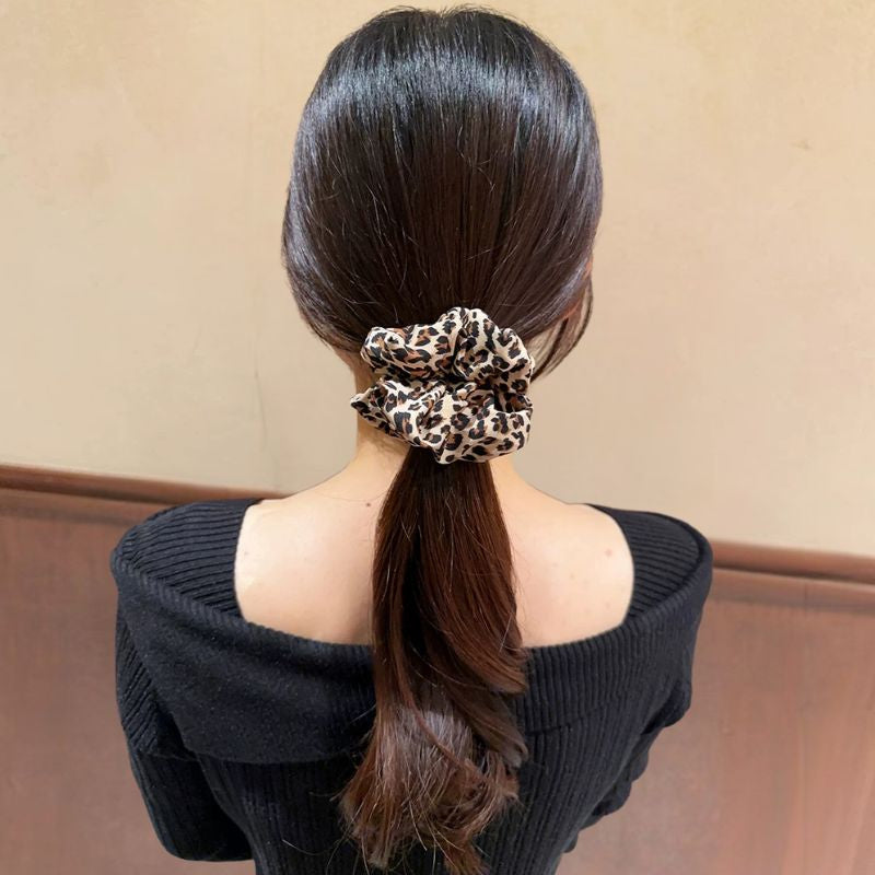 Leopard Print Scrunchie - Matching Dog & Owner Style Gift