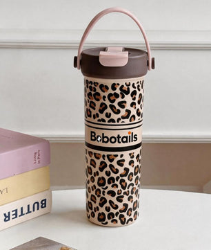 Gobelet isotherme imprimé léopard – Pour un style de vie assorti chien et maître