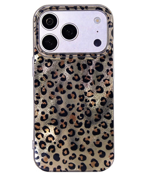 Coque de téléphone imprimé léopard - Style assorti chien et propriétaire