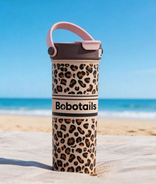 Gobelet isotherme imprimé léopard – Pour un style de vie assorti chien et maître