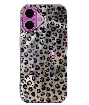Coque de téléphone imprimé léopard - Style assorti chien et propriétaire