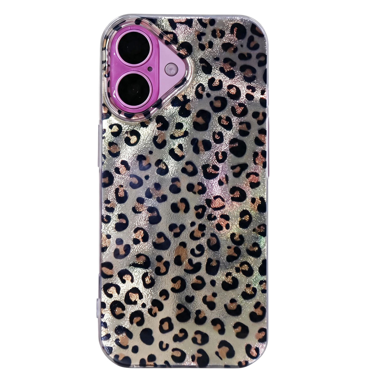Coque de téléphone imprimé léopard - Style assorti chien et propriétaire