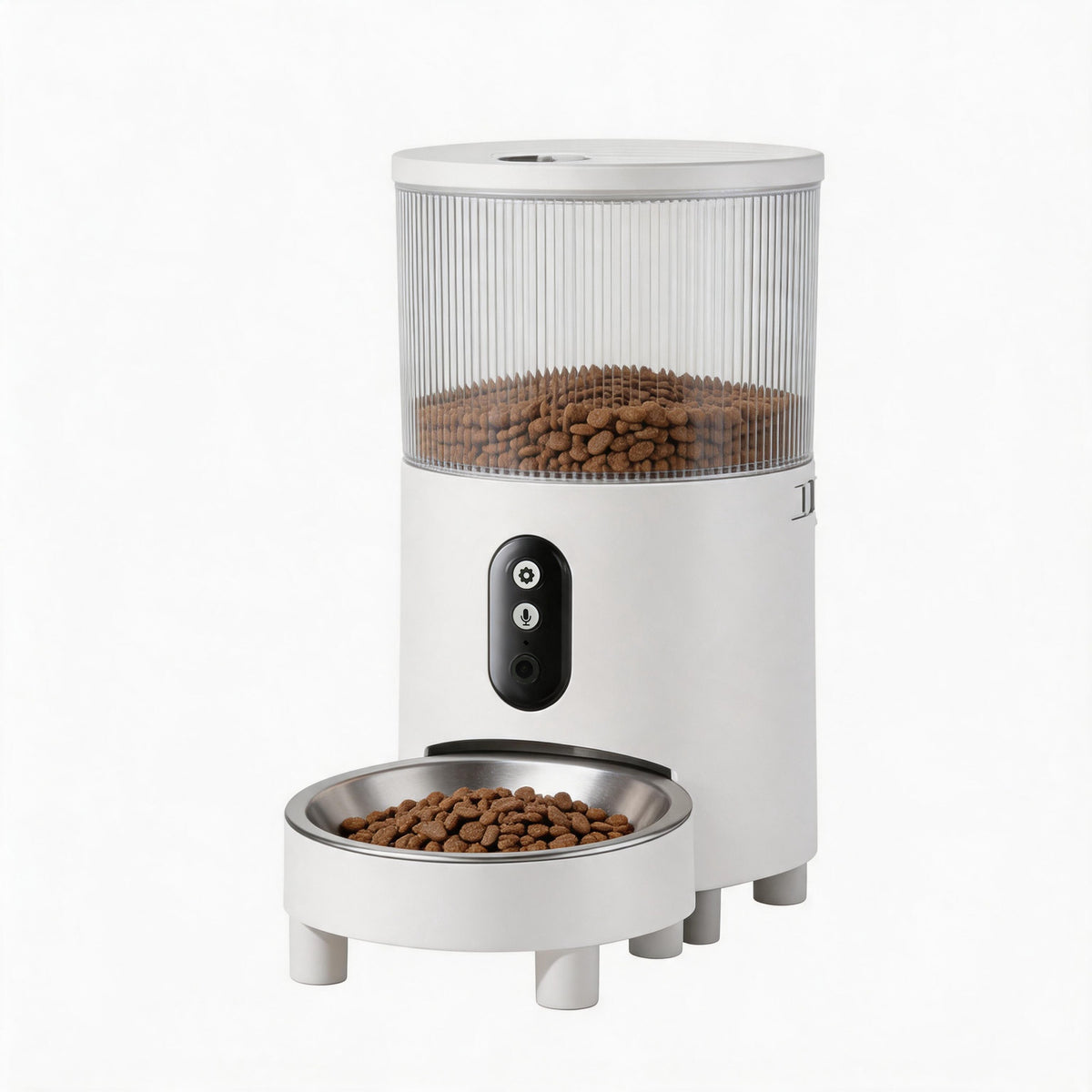 Distributeur automatique intelligent de nourriture pour animaux de compagnie Wi-Fi – Mangeoire connectée pour chats et chiens