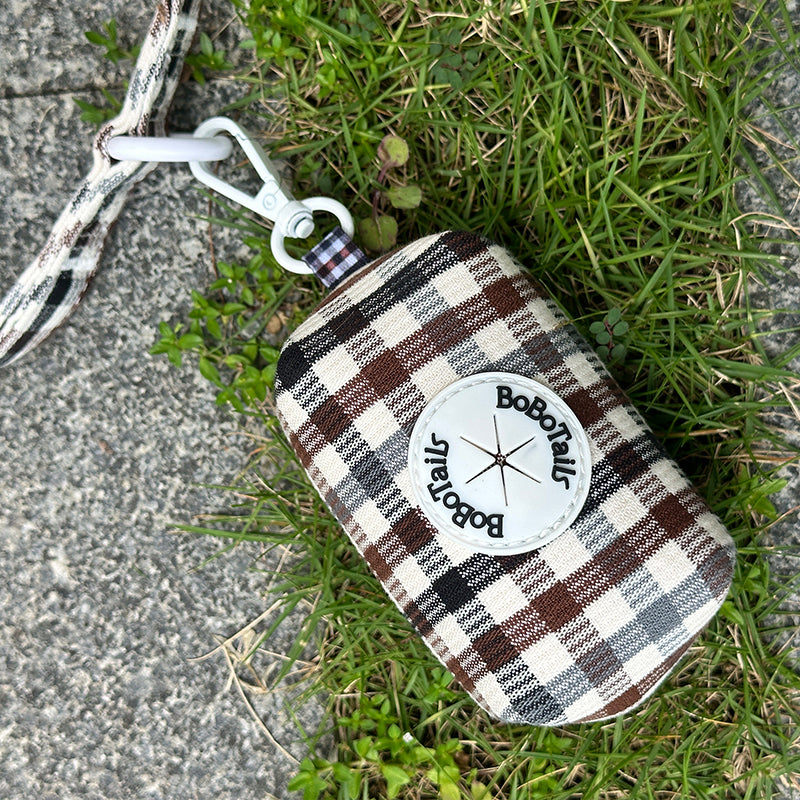 Harnais pour chien à motif écossais