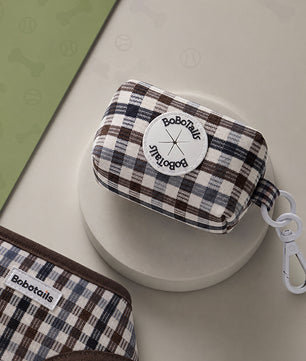 Harnais pour chien à motif écossais