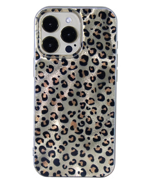 Coque de téléphone imprimé léopard - Style assorti chien et propriétaire