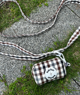 Harnais pour chien à motif écossais