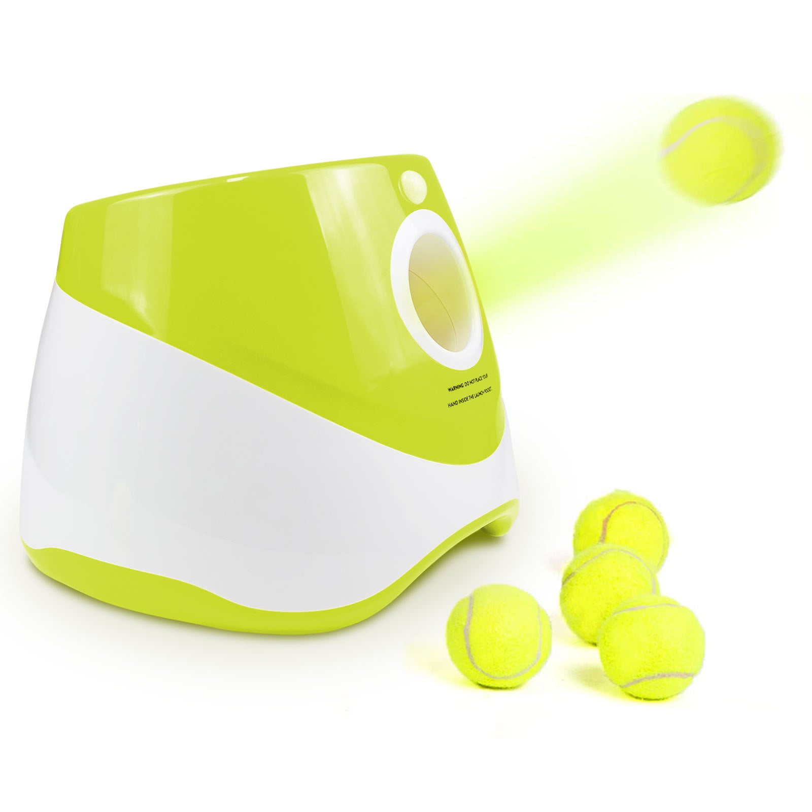 Lanceur de balles automatique – Jouet interactif pour chiens actifs