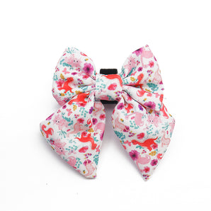 Bobotails Dinosaur Printed Dog Bow Tie in Birthday Wedding Thankgiving and Christmas Holiday Celebrations Collection