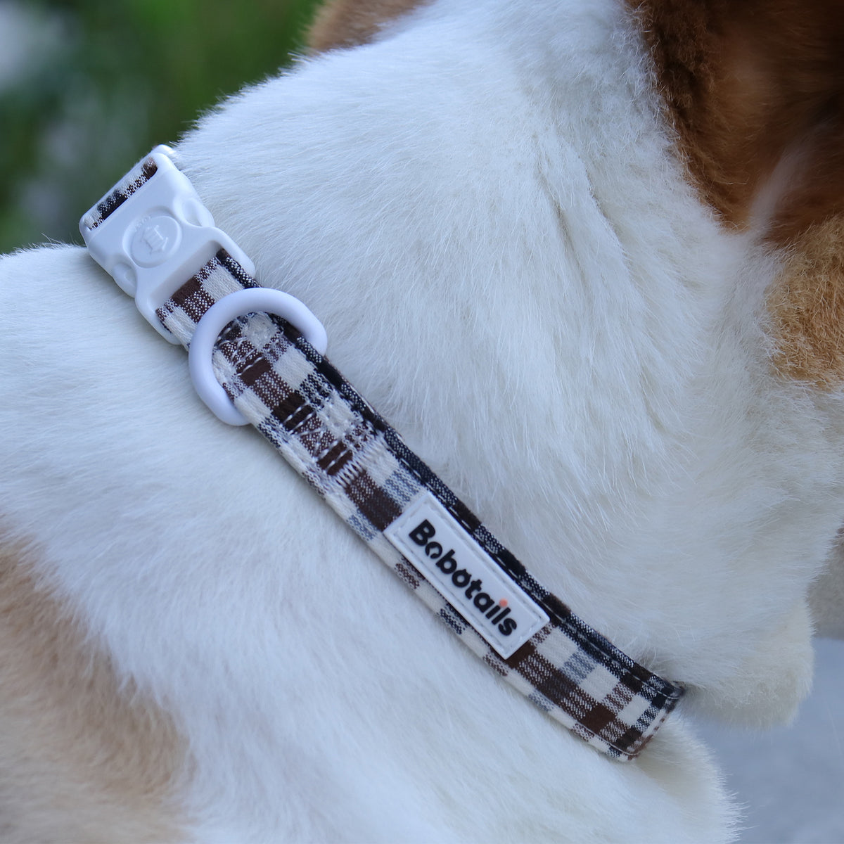 Harnais pour chien à motif écossais