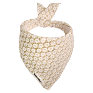 Bandanas de chiens floraux de brillance