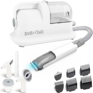 Kit d'aspirateur de toilettage pour animaux de compagnie