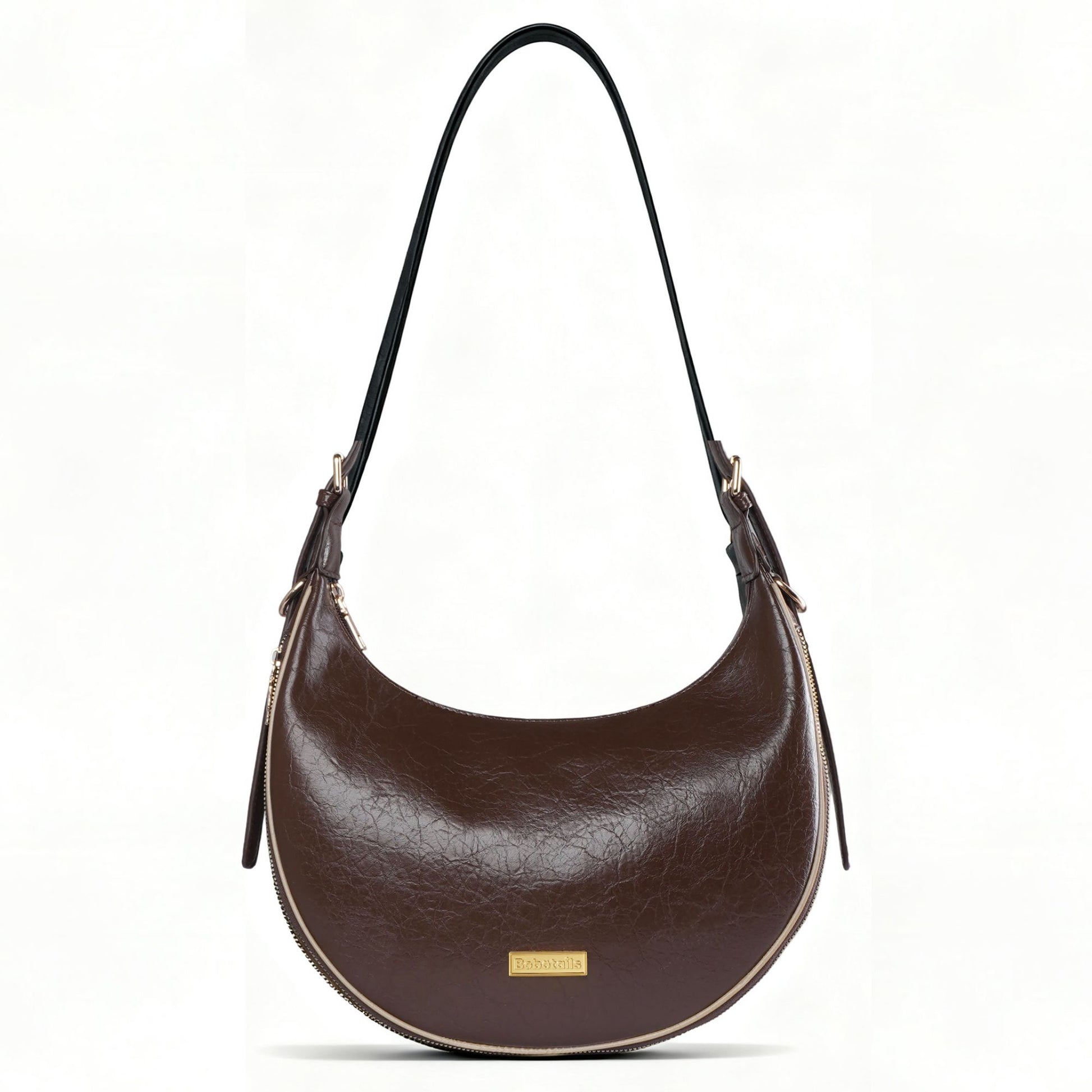 Sac Crescent – Élégant sac à bandoulière incurvé pour les mamans d'animaux stylées | Bobotails