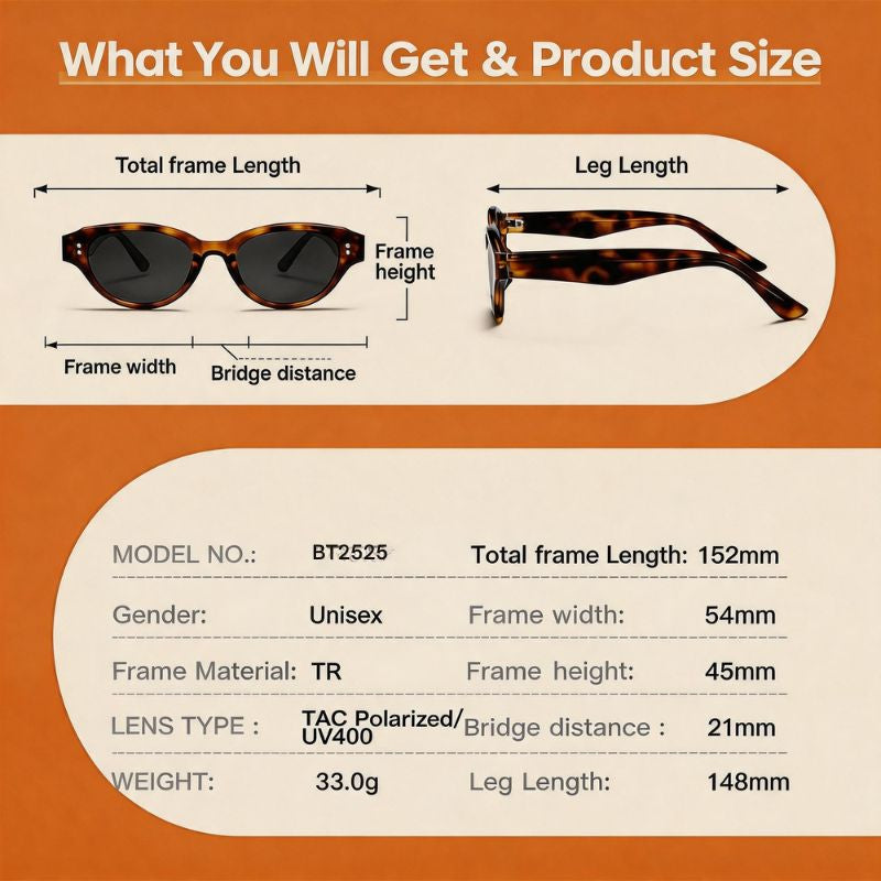 Leopard print sunglasses balanced wrap design fits all face shapes

