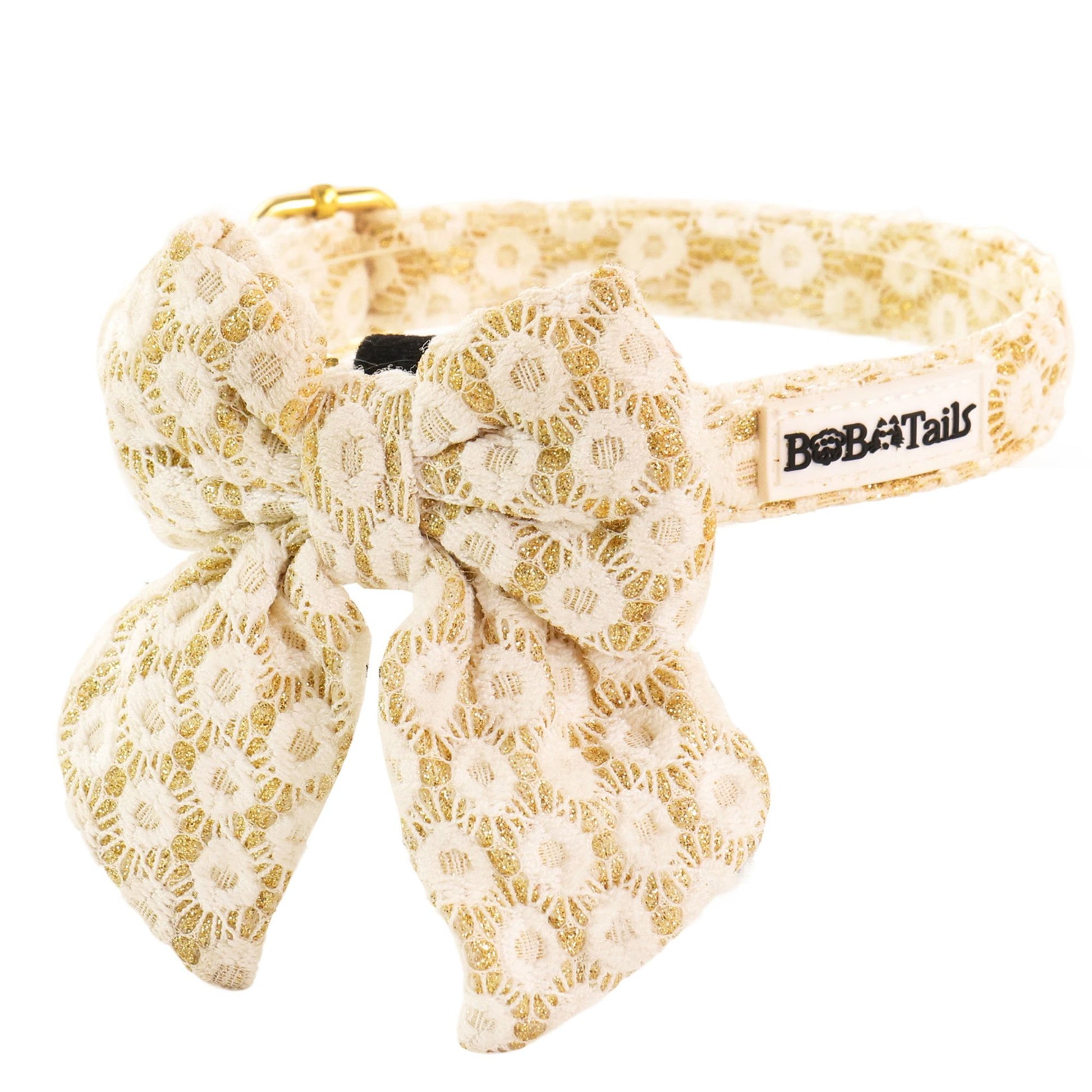 floral brilliance collar and dog bowties design to matching the harness and owner accessories in a coordinated set