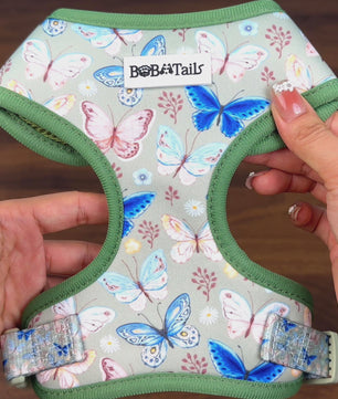 Bobotails Dog Harness, Harness Small Size Dog, Adjustable Soft Padded Dog Vest, Airmesh Breatheable Pet Cotton material Vest with Easy Control for Small and Medium Dogs